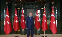 Cumhurbaşkanı Erdoğan, 30 Ağustos tebriklerini kabul etti: Külliye'de yoğun katılım