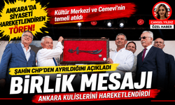 Mamak'taki temel atma töreni sonrası Ankara kulisleri hareketlendi!