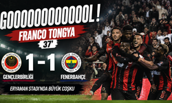 Eryaman Stadı’nda yer yerinden oynadı! Tongya’nın golü böyle kutlandı