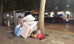 Kızılay akşam vakitleri çöplüğe dönüyor