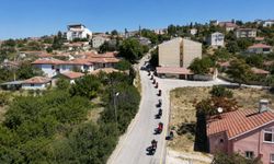 Demir atlılar Ankara'da buluştu! 250 motosikletli Haymana'da tarihi rotayı takip etti