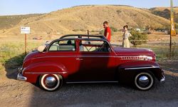 Mühye’de 1951 model Opel Olympia ilgi odağı oldu