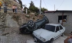 Hatay’da mahalleliyi korkutan yokuş: 3 ayda 2 araç bahçeye uçtu!