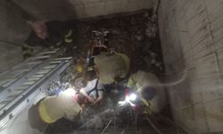 Hatay’da asansör boşluğuna düşen kişi hastaneye kaldırıldı