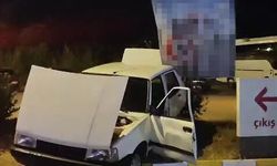 Yasak olmasına rağmen ‘U’ dönüşü yapmak istedi: Alkollü sürücü kazaya neden oldu