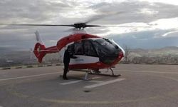 Beypazarı'nda kalp krizi geçirdi: Helikopter ambulansla Ankara Şehir Hastanesi'ne götürüldü