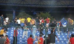 Mardin’de maç sonrası tribünlerde hasar: Koltuklar kırılıp sahaya atıldı