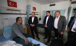 Ankara'da gazilere anlamlı ziyaret: Sağlık-Sen heyeti hastanede buluştu
