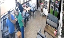 Deprem paniği kamerada: Terliğini unutup çorapla dışarı koştu