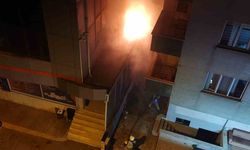 Beykoz'da korkutan yangın! 7 katlı iş yerinde alevler yükseldi