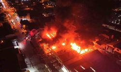 Eskişehir'de korkutan yangın! Alevlere TOMA ile müdahale edildi
