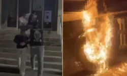 “Suç örgütü mensubuyum” diyerek para istediler: Aracı yakan iki şüpheli yakalandı
