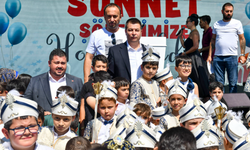 Ankara'da sünnet şöleni: Bin çocuğa bisiklet hediye edildi