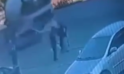 Ankara Mamak'ta beton mikseri dehşeti kamerada: Otomobili böyle sürükledi!