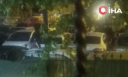 Ankara'da gece yarısı şaşkına çeviren olay: Araçların üzerinde zıplayarak yürüdü!