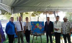 Gölbaşı’nın doğal güzellikleri tuvale taşındı