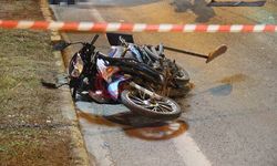Köy yolunda feci kaza: Motosiklet sürücüsü hayatını kaybetti