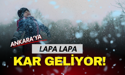Lapa lapa kar geliyor! Listede Ankara da var: Tarih belli oldu
