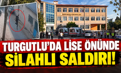 Manisa Turgutlu'da lise önünde silahlı saldırı: 2'si ağır, 10 öğrenci yaralandı!