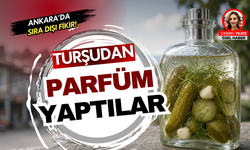 Görenler şaşkına dönüyor: Ankara Çubuk turşusundan parfüm yaptılar