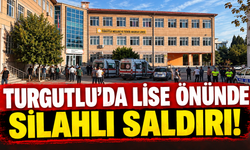 Manisa Turgutlu'da lise önünde silahlı saldırı: 2'si ağır, 11 öğrenci yaralandı!