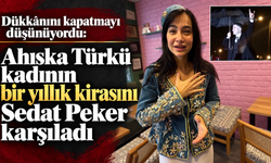 Dükkânını kapatmayı düşünüyordu: Ahıska Türkü kadının bir yıllık kirasını Sedat Peker karşıladı