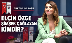 Yeni Ankara Barosu Başkanı Elçin Özge Şimşek Çağlayan kimdir, nereli, kaç yaşında? Hangi üniversite mezunu?