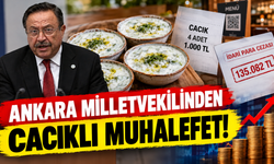 Ankara milletvekilinden cacıklı muhalefet!