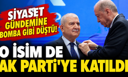 Siyaset gündemine bomba gibi düştü! O isim de AK Parti'ye katıldı
