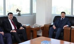 Ankara'da dikkat çeken buluşma: Vali Şahin'den Mehmet Yiğiner'e hayırlı olsun ziyareti