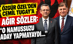 Özgür Özel'den Cemil Tugay'a ağır sözler: "O namussuzu aday yapmayaydı..."