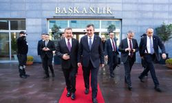 Cumhurbaşkanı Yardımcısı Yılmaz'dan Gölbaşı çıkarması: Başkan Odabaşı ile ilçenin geleceği masaya yatırıldı!