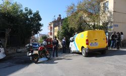 Para taşıyan PTT aracında korku dolu anlar: Birden dumanlar yükseldi!