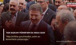 TESK Başkanı Yiğiner’den yeni dönem mesajı: 'Hizmet ve eser üretme zamanı'