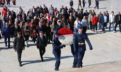 Atatürk’ün Ankara hemşehriliğinin 104. yılı Anıtkabir’de anıldı
