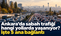 Ankara trafiğinde zaman kaybedilen yollar....