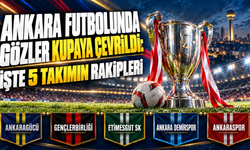 Ankara futbolunda gözler kupaya çevrildi: İşte üçüncü tur eşleşmeleri!
