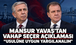 Mansur Yavaş Vahap Seçer’in gözaltına alınmasına tepki gösterdi!