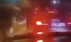 Trafik magandaları dehşet saçtı! Araçta bebek olmasına rağmen tehdit ettiler