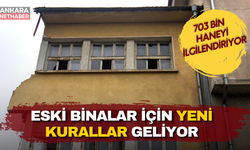 Ankara’da 703 Bin Haneyi İlgilendiriyor: Eski Binalar İçin Yeni Düzenleme