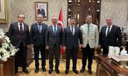 TESK Başkanı Mehmet Yiğiner Gazi Üniversitesi ve Ticaret Bakanlığı heyetini ağırladı