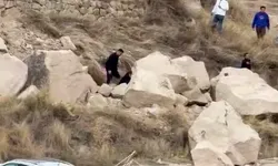 Kapadokya’da peribacası çöktü: 2 kişi hayatını kaybetti 1 kişi yaralandı