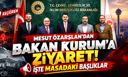 Keçiören için kritik görüşme! Mesut Özarslan, Bakan Kurum ile ne konuştu?
