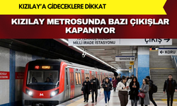 Kızılay'a gidecekler dikkat! 6 Ekim'de bazı çıkışlar kapanıyor