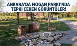 Ankara Mogan Parkı’nda tepki çeken görüntüler!