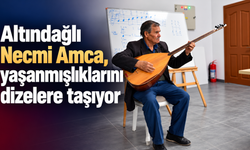 Altındağlı Necmi Amca, yaşanmışlıklarını dizelere taşıyor