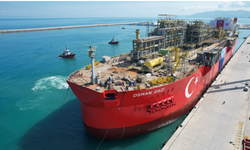 Türkiye'nin dev doğal gaz platformu Osman Gazi yola çıktı