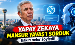 Yapay zekaya Mansur Yavaş'ı sorduk: Bakın neler söyledi!