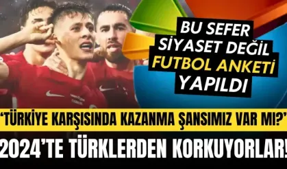 Bu kez siyaset anketi değil futbol anketi geldi: Çekler EURO 2024'te Türklerden korkuyor!