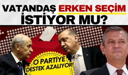 ASAL anket ortaya koydu:Vatandaşın erken seçim talebi artıyor